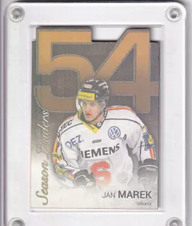 Marek Jan OFS 2017-18 Season Leaders (neproduktivnější hráči ELH) Die-cut Rainbow /19 č.SL-11