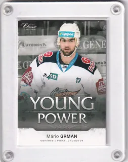 Grman Mario OFS 2017-18 Young Power /99 č.YP-25