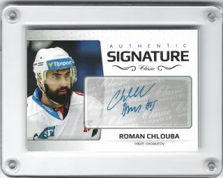 Chlouba Roman OFS Classic 2018-19 Authentic Signature Platinum (x/29) č.AS-14