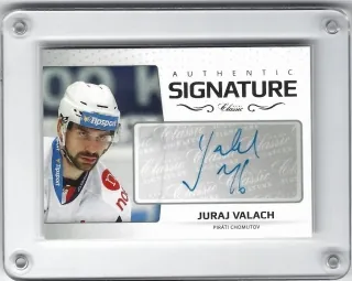 Valach Juraj OFS Classic 2018-19 Authentic Signature Platinum (x/29) č.AS-16