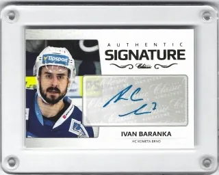 Baranka Ivan OFS Classic 2018-19 Authentic Signature Gold x/6 č.ASG-87