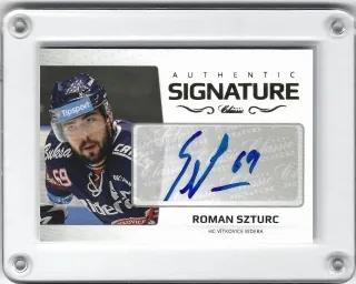 Szturc Roman OFS Classic 2018-19 Authentic Signature Gold x/6 č.ASG-130