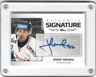 Hrabal Josef OFS Classic 2018-19 Authentic Signature Gold x/6 č.ASG-132