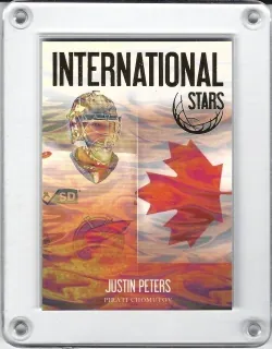 Peters Justin OFS Classic 2018-19 International Stars - Ice Water - x/12 č.IS-33