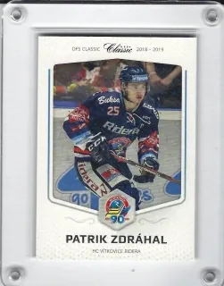 Zdráhal Patrik OFS Classic 2018-19 II.série Rainbow paralelní x/9 č.329
