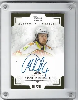 Kehar Martin OFS Classic 2018-19 Kladno XMAS Edition Authentic Signature (Rytíři Kladno) xx/20 č.RKAS-5