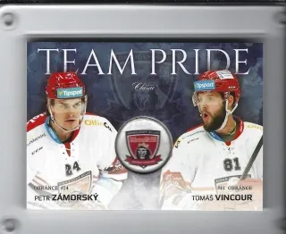 Zámorský/Vincour Petr/Tomáš OFS Classic 2018-19 Team Pride 1of70 č.TP-4