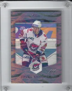 Klhůfek Pavel OFS Classic 2018-19 II.série Ice Water paralelní 1/1 č.477