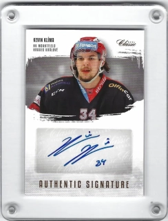 Klíma Kevin OFS 2019-20 Authentic Signature /29 č.AS-KKL