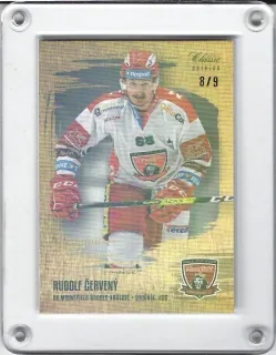 Červený Rudolf OFS 2019-20 Gold Rainbow /9 č.82