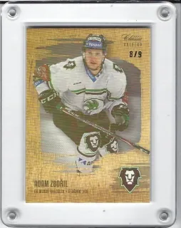 Zbořil Adam OFS 2019-20 Gold Rainbow /9 č.140