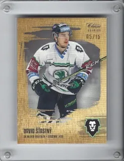Šťastný David OFS 2019-20 Gold Sand /15 č.136