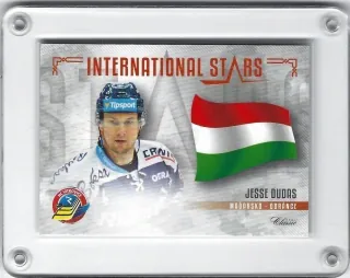 Dudás Jesse OFS 2019-20 International Stars - Maďarsko 1of99 č.IS-JDU