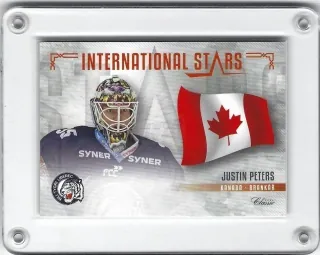 Peters Justin OFS 2019-20 International Stars - Kanada 1of99 č.IS-JPE