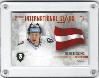 Bičevskis M?ris OFS 2019-20 International Stars - Lotyšsko 1of99 č.IS-MBI