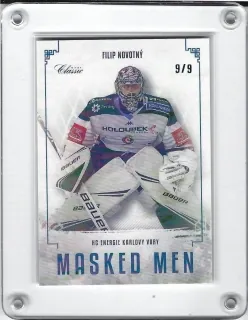 Novotný Filip OFS 2019-20 Masked Men Ice Water /9 č.MM-FNO