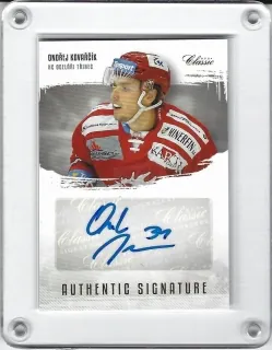 Kovařčík Ondřej OFS 2019-20 Authentic Signature Rainbow (Level 2) /9 č.AS-OKO