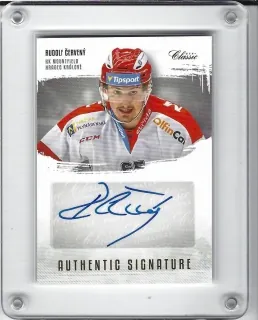 Červený Rudolf OFS 2019-20 Authentic Signature Rainbow (Level 2) /9 č.AS-RČE