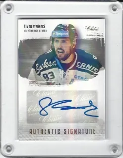 Stránský Šimon OFS 2019-20 Authentic Signature Rainbow (Level 2) /3 č.AS-ŠST
