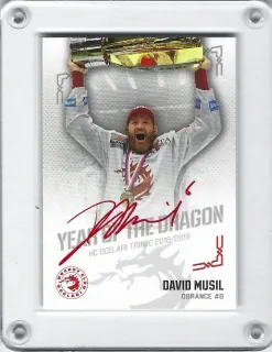 Musil David OFS 2019-20 YEAR OF THE DRAGON Signature /19 č.YOTD-18