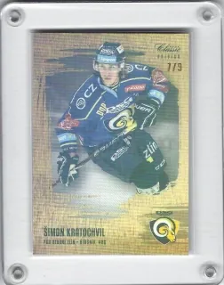 Kratochvíl Šimon OFS 2019-20 Gold Rainbow Paralel /9 č.295
