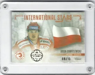 Chmielewski Aron OFS 2019-20 International Stars - Polsko Limited Stamp /15 č.IS-ACH