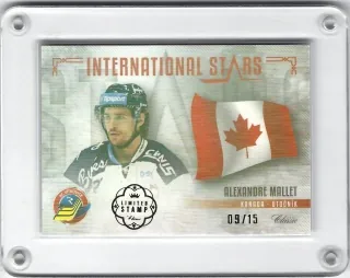Mallet Alexandre OFS 2019-20 International Stars - Kanada Limited Stamp /15 č.IS-AMA
