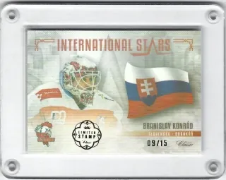 Konrád Branislav OFS 2019-20 International Stars - Slovensko Limited Stamp /15 č.IS-BKO