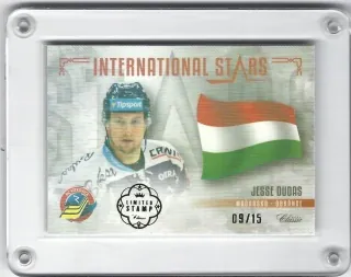 Dudás Jesse OFS 2019-20 International Stars - Maďarsko Limited Stamp /15 č.IS-JDU