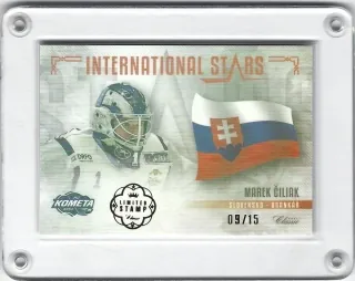 Čiliak Marek OFS 2019-20 International Stars - Slovensko Limited Stamp /15 č.IS-MČI
