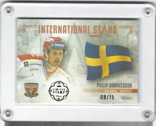 Samuelsson Philip OFS 2019-20 International Stars - Švédsko Limited Stamp /15 č.IS-PSA