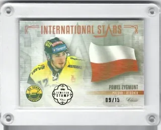 Zygmunt Pawel OFS 2019-20 International Stars - Polsko Limited Stamp /15 č.IS-PZY