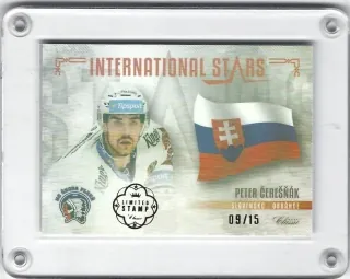 Čerešňák Peter OFS 2019-20 International Stars - Slovensko Limited Stamp /15 č.IS-PČE