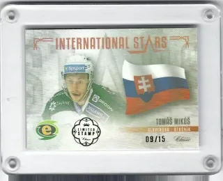 Mikúš Tomáš OFS 2019-20 International Stars - Slovensko Limited Stamp /15 č.IS-TMI