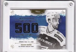 Dominik Graňák OFS 2020-21 Milestones Gold /99-8.1.2021 – 500 zápasů v TELH č.10