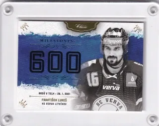 František Lukeš OFS 2020-21 Milestones Gold /99-11.1.2021 – 250 gólů v kariéře č.11