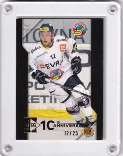 Petr Vrána OFS 2020-21 Gold Embossed - zlatá ražba limitace x/25 č.12