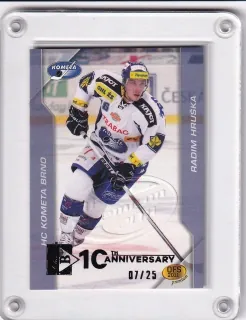 Radim Hruška OFS 2020-21 Double Embossed - černá ražba, limitace x/25 č.24