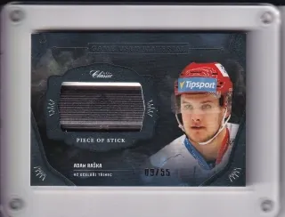 Raška Adam OFS 2020-21 Game Used Material-stick x/55 č.GUM-ARA