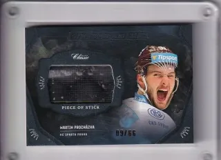 Procházka Martin OFS 2020-21 Game Used Material-stick x/66 č.GUM-MPR