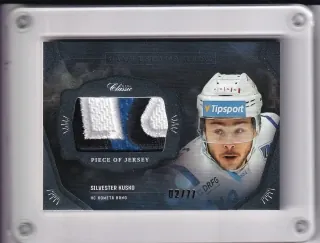 Kusko Silvester OFS 2020-21 Game Used Material-jersey x/77 č.GUM-SKU