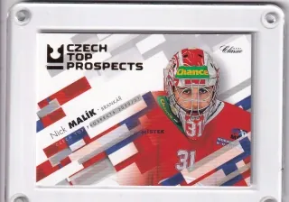 Malík Nick OFS 2020-21 Czech Top Prospects Gold /77 č.CTP-1