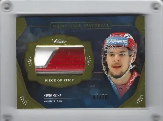 Klíma Kevin OFS 2020-21 Game Used - Stick /70 č.GUM-KKL