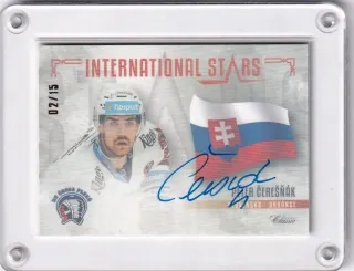 Čerešňák Peter OFS 2020-21 International Stars Signature /15 č.IS-PČE