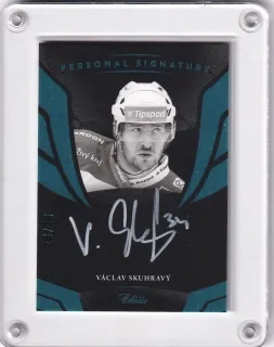 Skuhravý Václav OFS 2020-21 Personal Signature White /30 č.PS-17