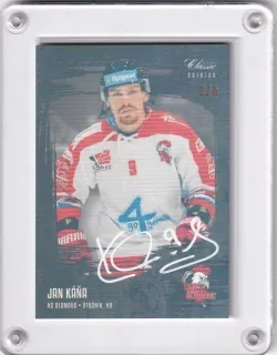Káňa Jan OFS 2020-21 Základní set Black Rainbow Signature /5 č.bb376