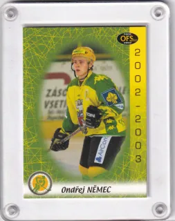 Němec Ondřej OFS Plus 2002-03  č.72