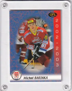 Barinka Michal OFS Plus 2002-03  č.169