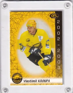 Kroupa Vlastimil OFS Plus 2002-03  č.198