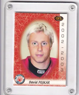 Pojkar David OFS Plus 2002-03 Dotisk č.322